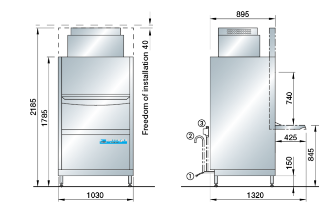 Dimensions of FV 130.2